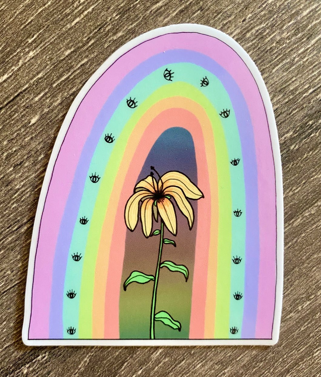Rainbow Portal Sticker