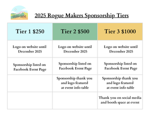 Rogue Makers Holiday Fair 2025 SPONSORSHIP