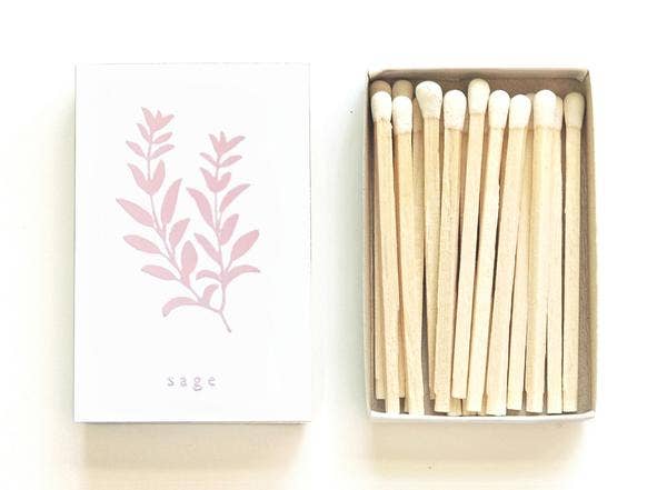 Sage Matchbox - White Box