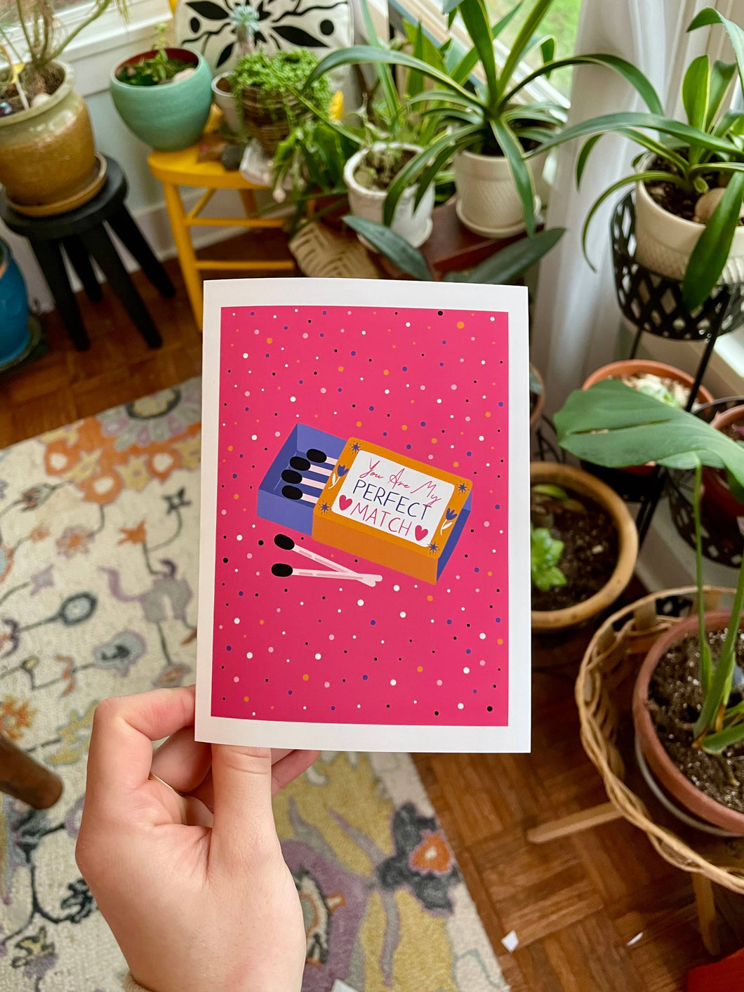 You Are My Perfect Match | Valentine’s Day Card