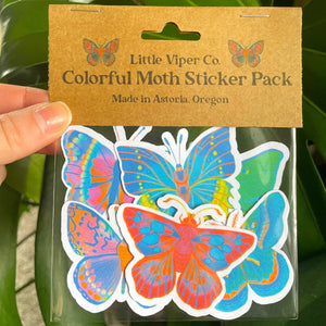 Magical Moth Sticker Pack