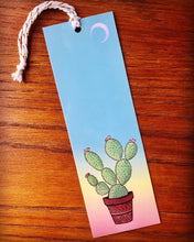 Load image into Gallery viewer, Sunset Cactus Bookmark