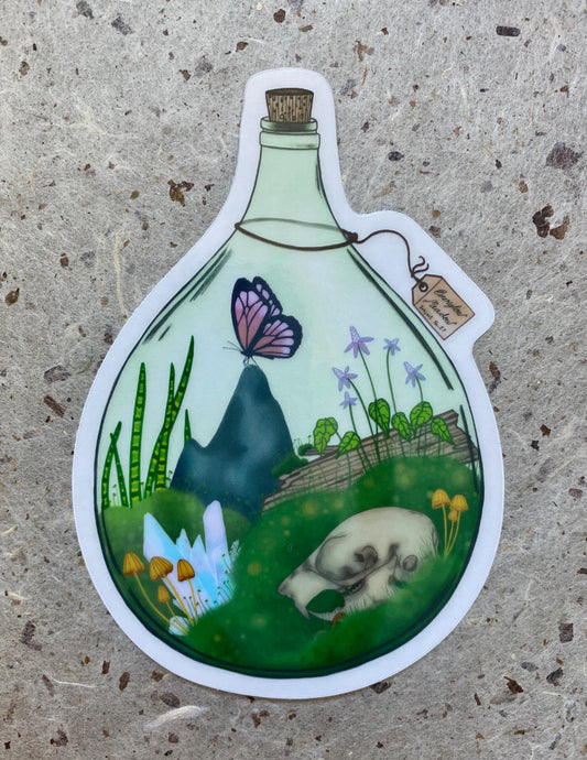 Terrarium Semi-Transparent Sticker