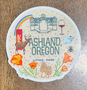 Ashland Oregon Sticker-Complex