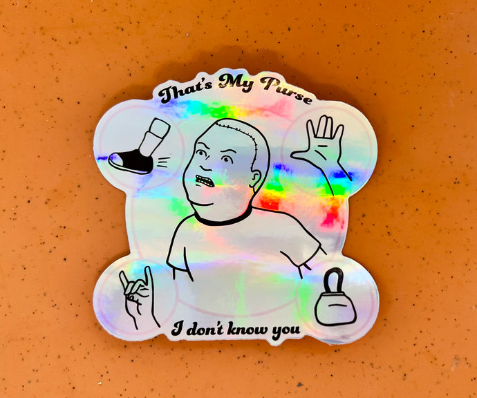 That's My Purse Sticker