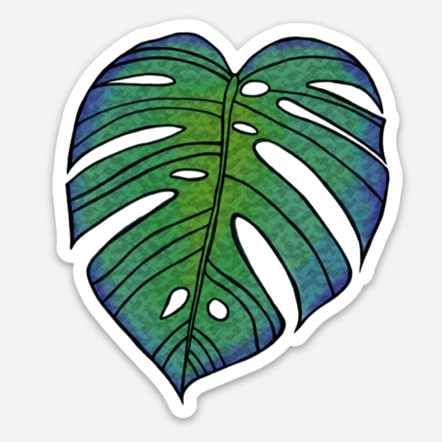 Monstera Sticker