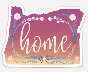 Oregon Home Sticker