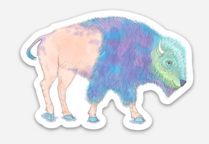 Bison Sticker