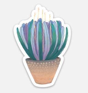 Potted Succulent Sticker
