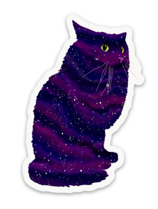 Galaxy Cat Sticker