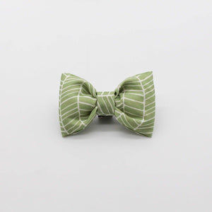 Palm Leaf Mini Bow Tie