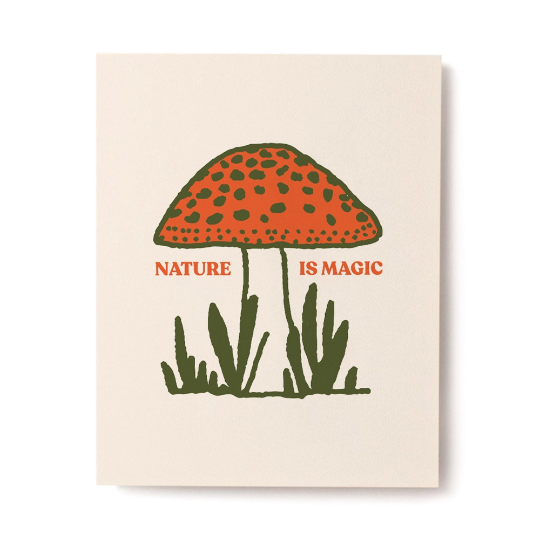 TLE Nature is Magic Print