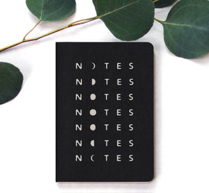 NOTES Moon Phase Notebooks