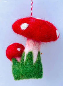 Giftsland Red Mushroom Ornament