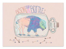 Load image into Gallery viewer, Bison in a Bottle 8x10 Print