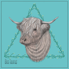 Load image into Gallery viewer, Bos Taurus 8x8 Print