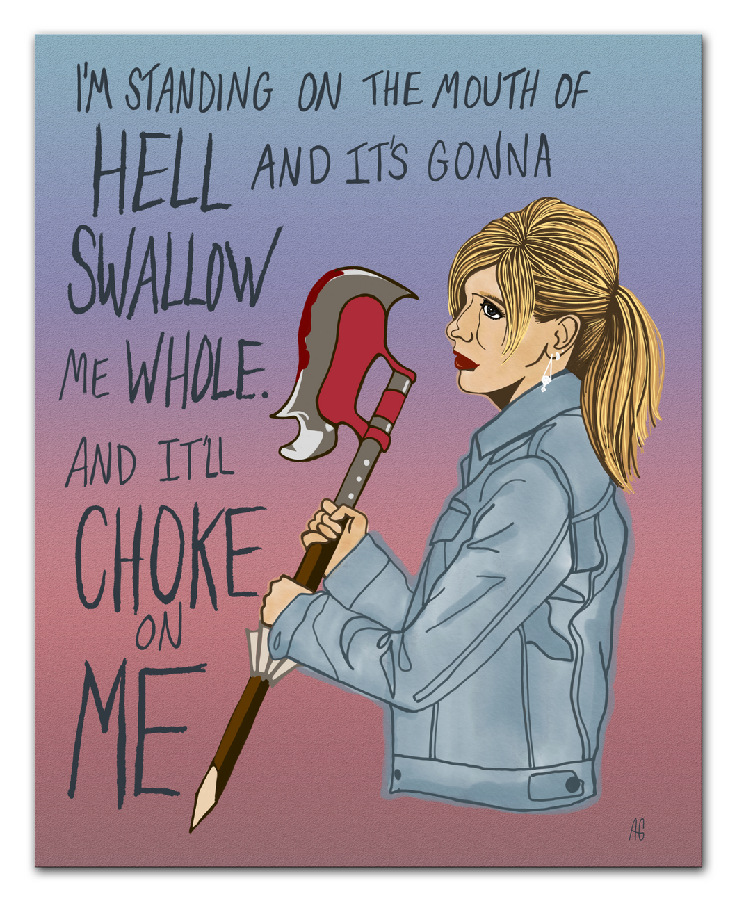 The Chosen One 8x10 Print