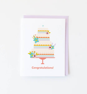 Congratulations Cake card