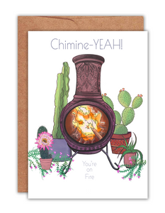 Chimine-YEAH You're on Fire Card
