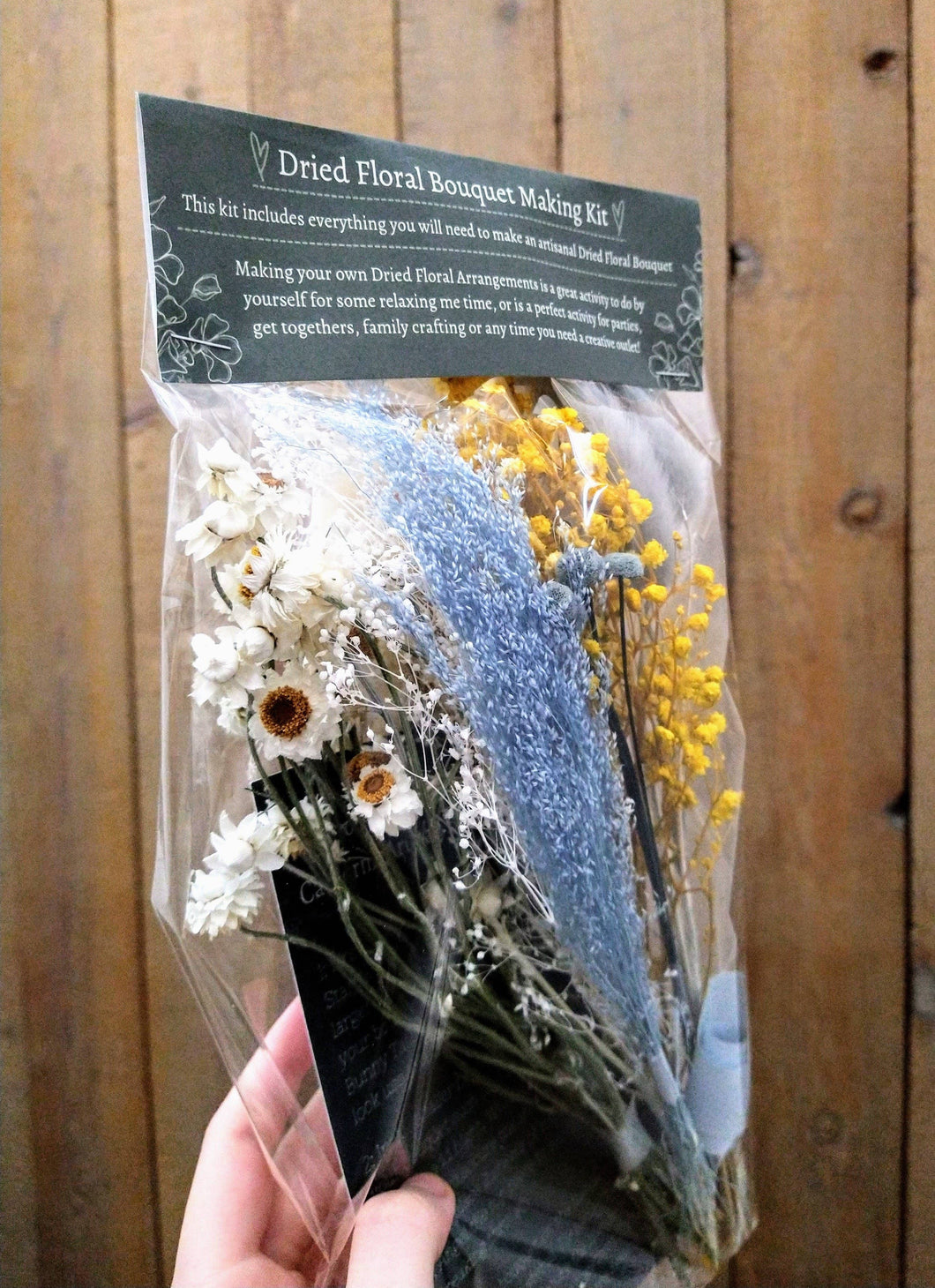 DIY Dried Floral Bouquet Kit Craft Kit