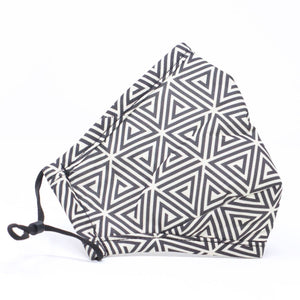 New! Cotton Face Mask | Geometric Triangles