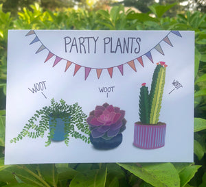 Party Plants Card