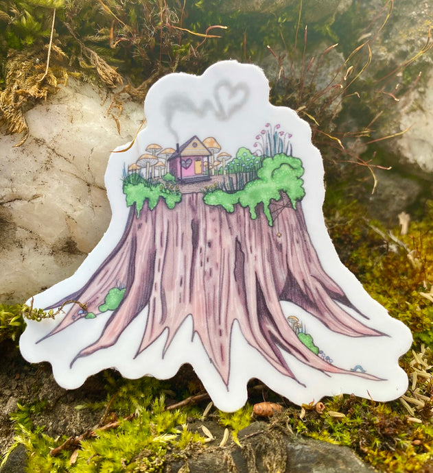 Stump Sticker