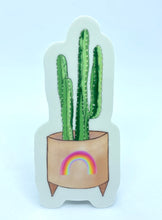 Load image into Gallery viewer, Rainbow Cactus Sticker