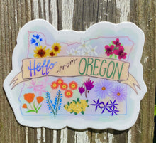 Load image into Gallery viewer, Wildflowers of Oregon Sticker
