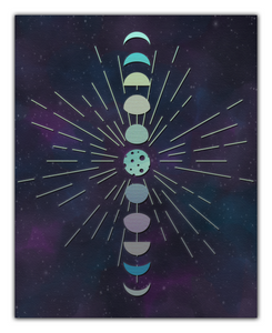 Moon Phases 8x10 Print