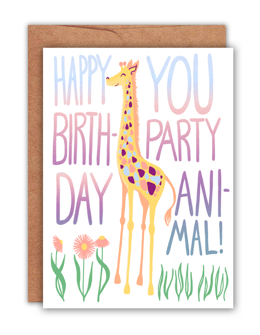 Party Animal Card