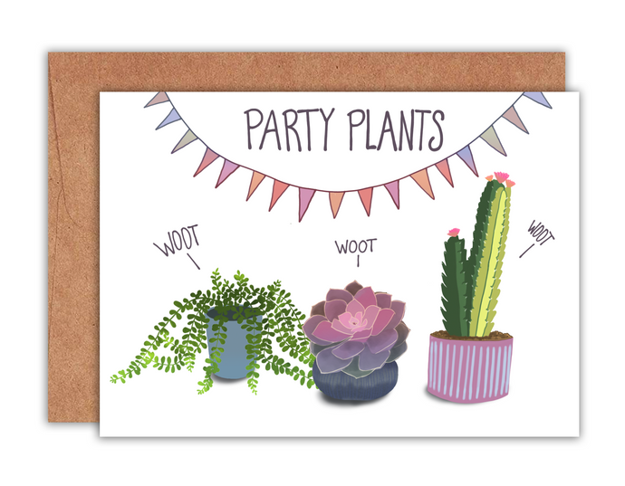 Party Plants Card
