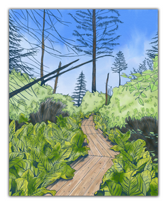 Slough Trail Print