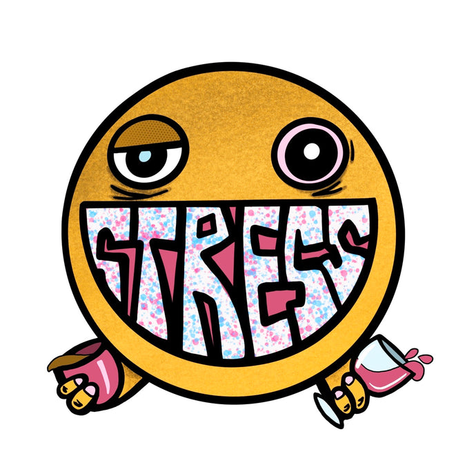STRESS Sticker