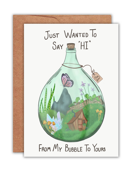 Quarantine Terrarium Card