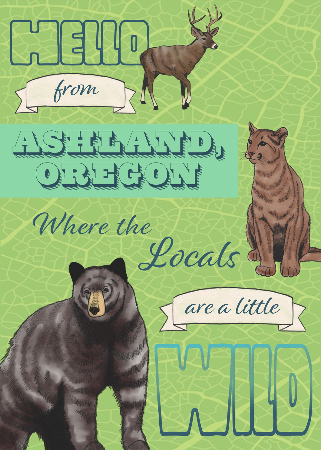 Hello From Ashland Card